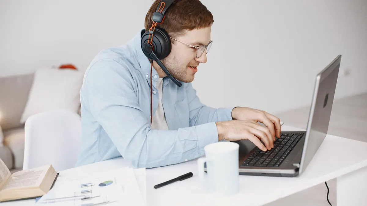Person comparing different ways to earn money online